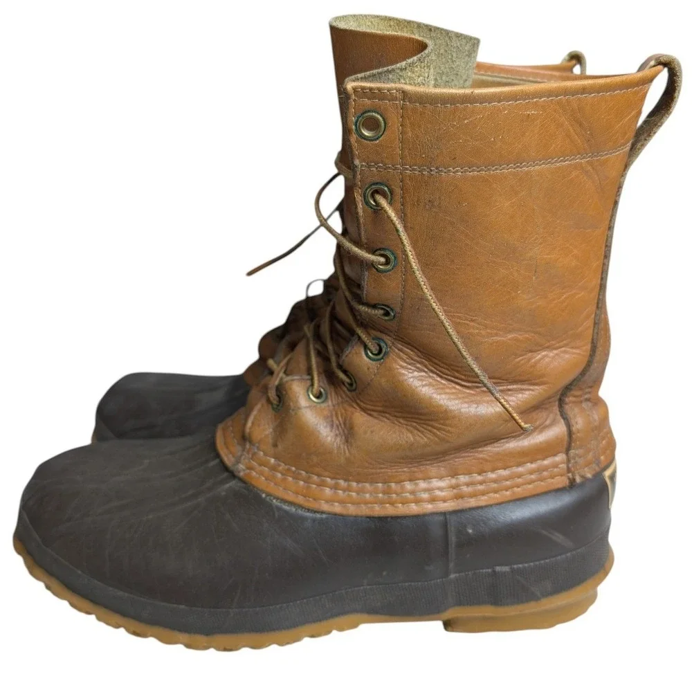 L.L.Bean Maine Hunting Shoe Mens 10M Brown 10